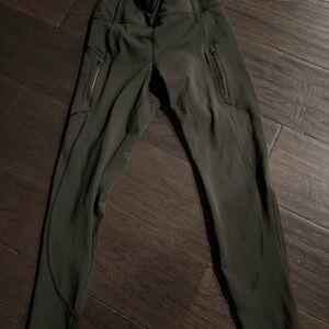 Athleta Olive Green Track Pants